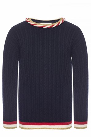 Sweater with a woven pattern, zdjęcie 1 Sweater with a woven pattern od Gucci